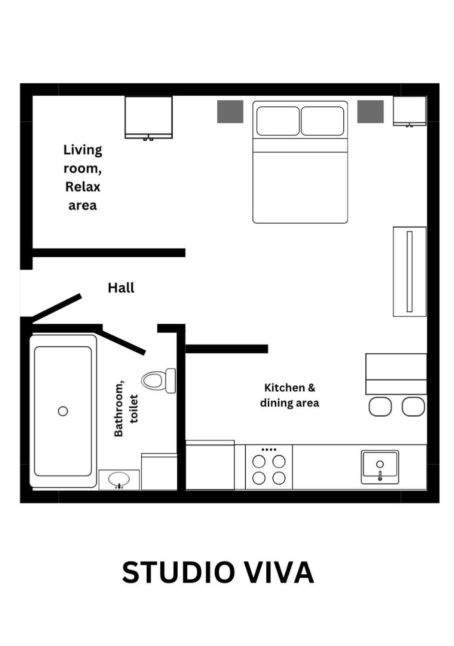 Studio Viva - Cosy Flat In Budapest - Free Parking Exterior foto